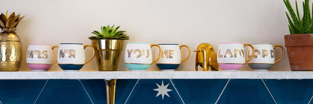 Library Mugs & Trinket Dishes