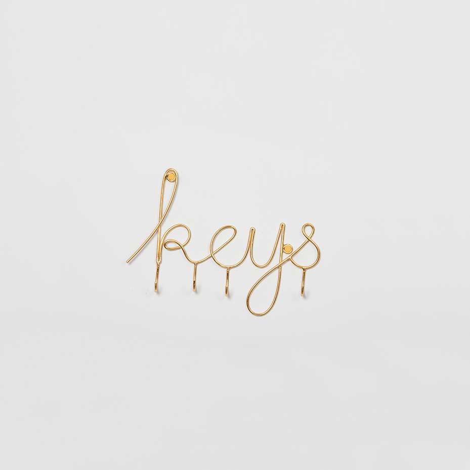 Cursive Word In The Keys