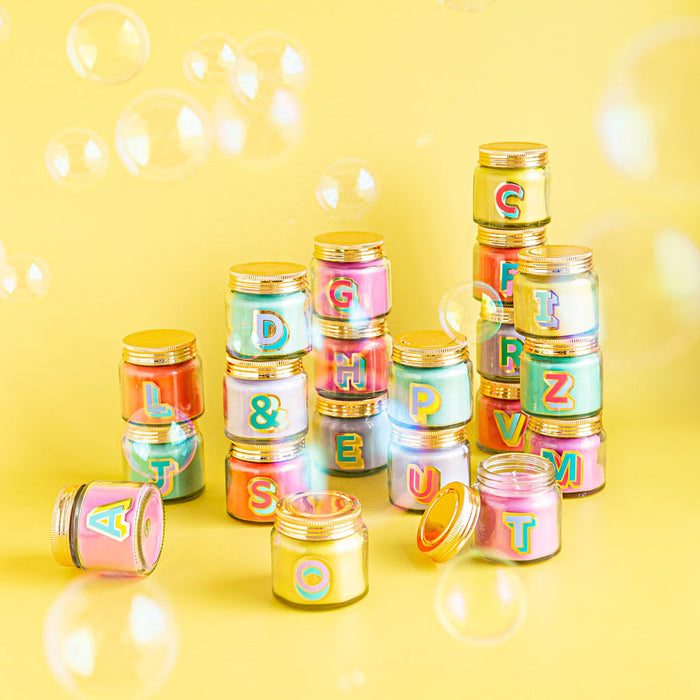 bombay duck Letterpop Mini Jar Candle